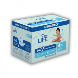 Couches Premium Taille 4 (7 - 14 KGS) par 96